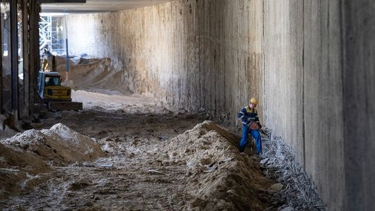 Krystyna kończy drążenie na Bemowie. Teraz czas na wykończenie stacji