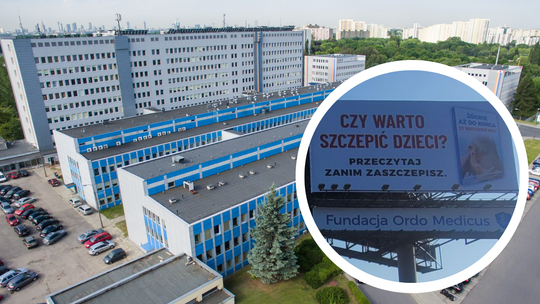 Antyszczepionkowy baner w Warszawie? „To szkodliwe dla zdrowia i życia ludzi”