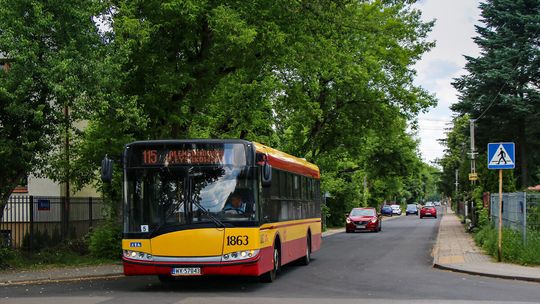Asfaltowanie alei Sztandarów. Autobus linii 115 pojedzie objazdem.