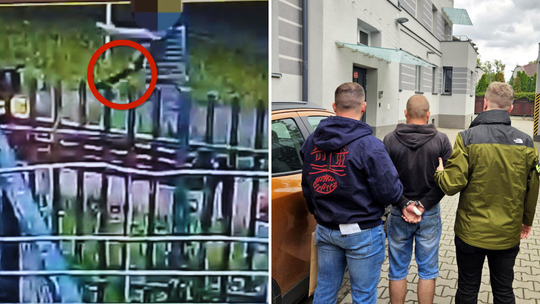 Atak maczetą w Wilanowie
