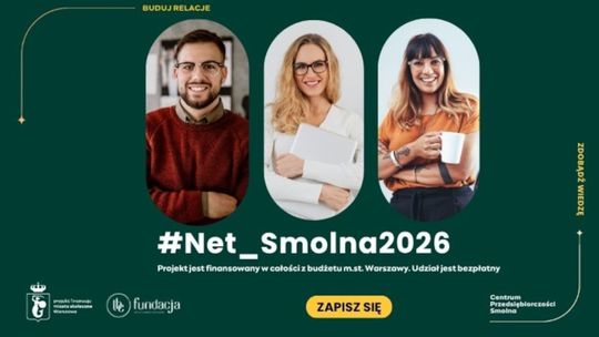 Bezpłatne warsztaty dla przedsiębiorców. We wrześniu rusza kolejna edycja „#Net_Smolna”