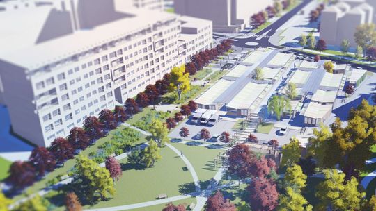 Tak miało wyglądać centrum lokalne na Mołdawskiej