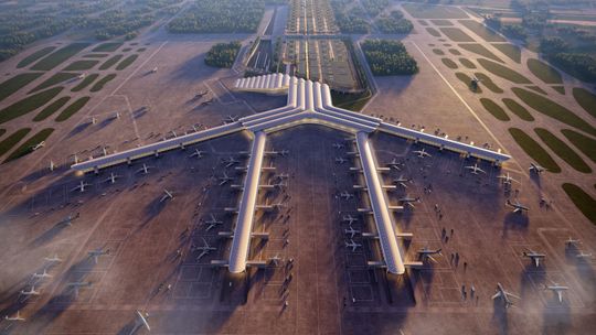 Centralny Port Komunikacyjny. Jak ma wyglądać super-lotnisko według premiera Tuska? „Powstanie lotnisko w Baranowie”