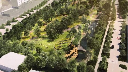 Co dalej z parkiem Botewa? Miał być gotowy rok temu. Burmistrz dzielnicy wyjaśnia