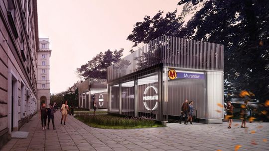 Co dalej ze stacjami metra Plac Konstytucji i Muranów? „Trwa procedura uzyskania pozwoleń na budowę”