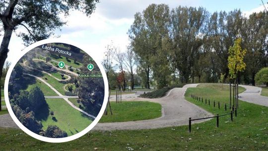 Odbudują stary tor rowerowy na Kępie Potockiej? Dzielnica odmawia