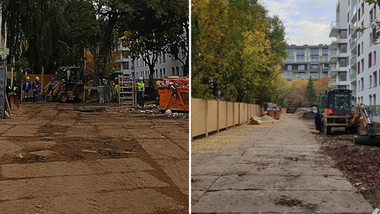 Czy deweloper wybuduje obiecaną drogę na Żoliborzu? Miasto jest na tak, mieszkańcy protestują