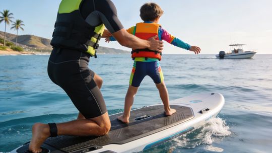 Czy dzieci mogą uczyć się pływać na elektrycznej desce?