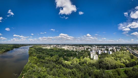 Białołęka z drona.