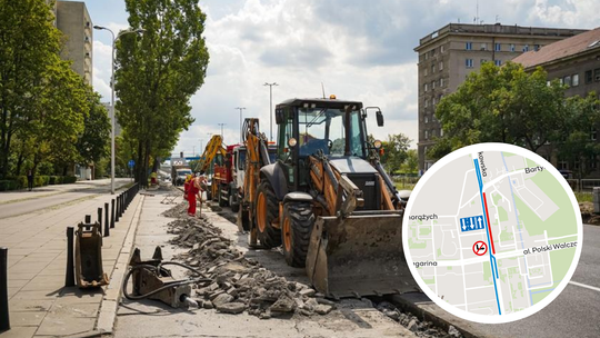 Drogowcy wracają na Czerniakowską. Nadchodzą weekendowe utrudnienia