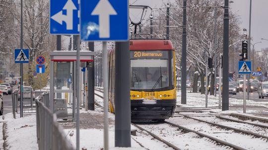 Tramwaj linii 20 - zdjęcie poglądowe.