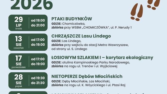 „Ekowyprawy na Bielany” wracają