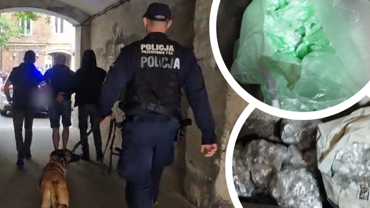 Policja ujawniła magazyn narkotyków przy Brzeskiej