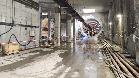 Druga linia metra na finiszu. Krystynie i Annie do wydrążenia zostało 500 metrów