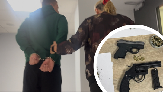 „Ja ciebie ubiju” - Białorusin groził bronią kierownikowi stacji benzynowej na Ursynowie.
