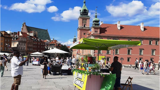 Handel na Starym Mieście.