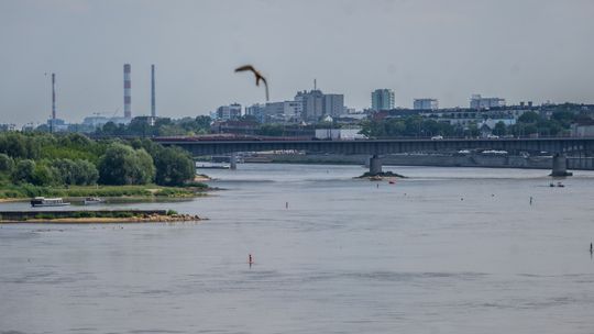 Wisła w Warszawie.