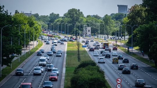 Korki na warszawskich drogach. Sobota stoi pod znakiem remontów i utrudnień