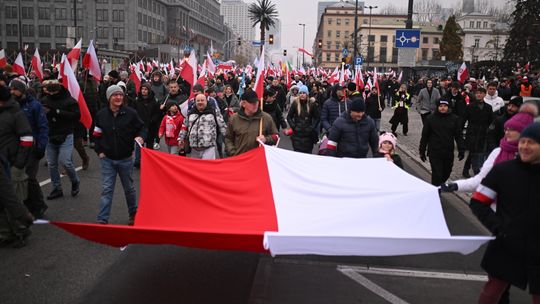 Marsz Niepodległości w Warszawie. W wydarzeniu wzięło udział ok. 100 tys. osób