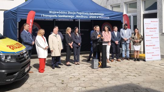 „Meditrans” otrzymał nową stację wyczekiwania na Ochocie. Pracować tam będzie 24 ratowników