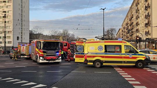 Wypadek na ulicy Banacha.