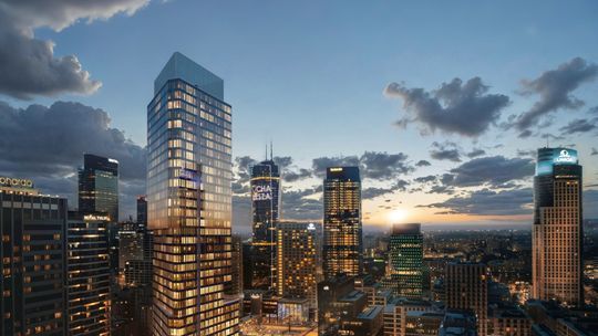Mieszkania za ponad 250 mln zł sprzedane w pół roku. „Liberty Tower” rośnie przy Grzybowskiej.