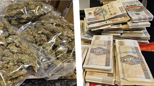 Narkotyki, broń i milion złotych. Policjanci prowadzili tę akcję miesiącami Narkotyki, broń i milion złotych. Policjanci prowadzili tę akcję miesiącami