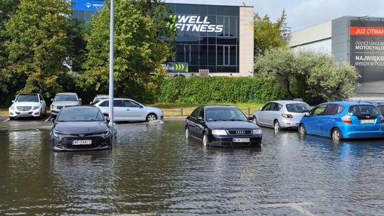 Nawałnica nad Warszawą. Straż pożarna ma setki zgłoszeń