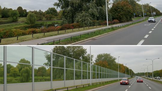 Kępa Potocka dziś vs. wizualizacja AI