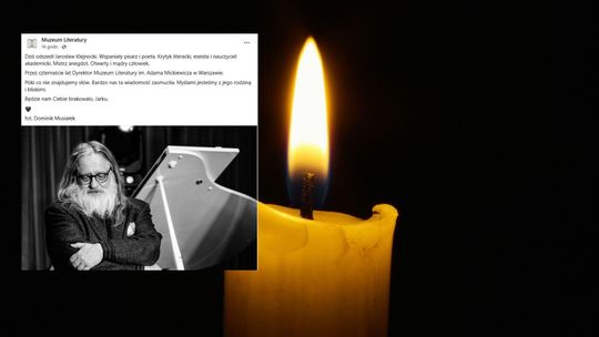 Nie żyje Jarosław Klejnocki, dyrektor Muzeum Literatury, warszawski nauczyciel