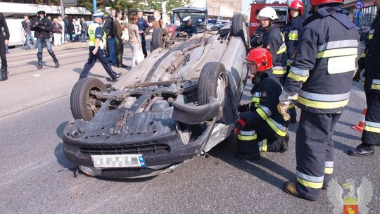 Wypadek na al. Jerozolimskich.