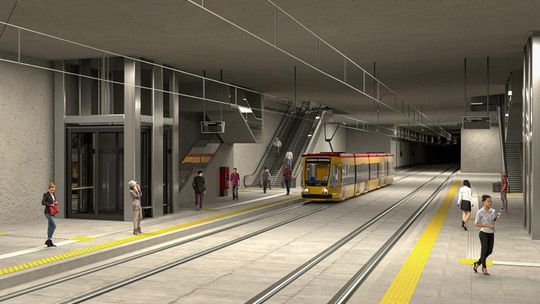 Nowa trasa tramwajowa do Dworca Zachodniego. Będzie schowana pod ziemią