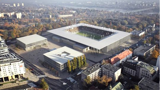 Nowy stadion Polonii Warszawa. Będzie też hala. Koszt? Ponad 800 mln zł
