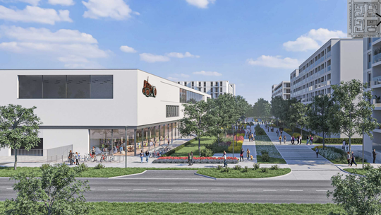 Osiedle w miejscu hali Ursusa. Prawie półtora tysiąca mieszkań i szkoła w gratisie. „To kusząca oferta”
