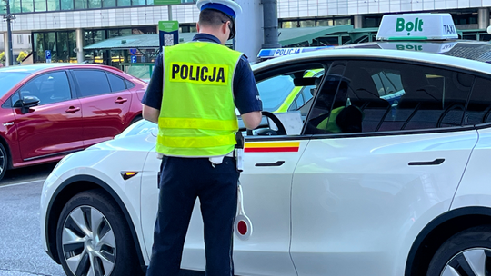 Kontrola przewozów na aplikacje w Warszawie.