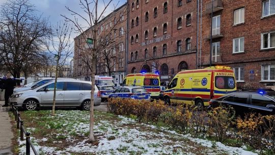 Postrzelony policjant na Inżynierskiej.