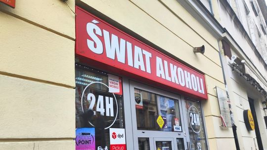 Sklep monopolowy w Warszawie
