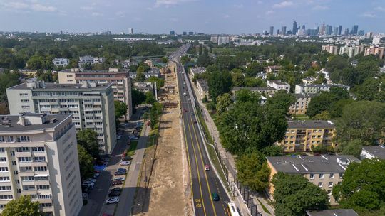 Remont Trasy Łazienkowskiej