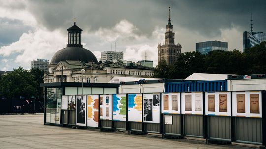 Rok Jerzego Giedroycia. Wystawa na Placu Piłsudskiego