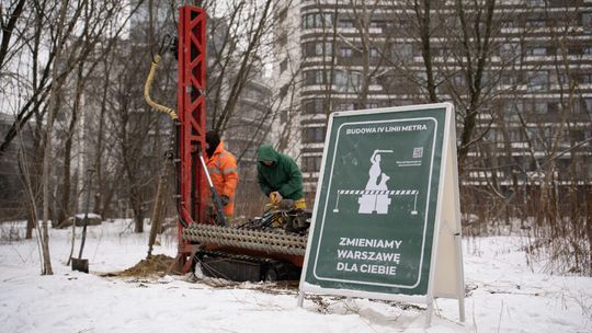Rozpoczęły się prace przygotowawcze na linii metra M4