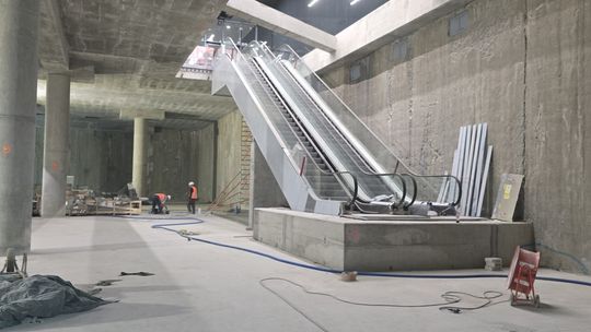 Ruszyły odbiory podziemnego przejścia na Dworcu Zachodnim. Pasażerowie odetchną z ulgą