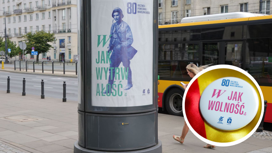 Specjalne przypinki będą dostępne na słupach reklamowych