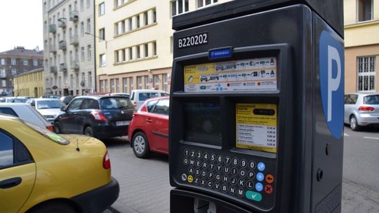 Parkomat, który zostanie przekazany do Krakowa.