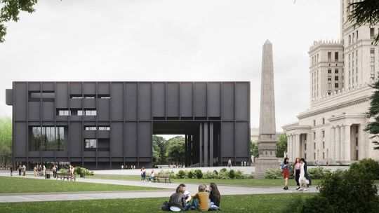 Wizualizacja nowej siedziby TR Warszawa