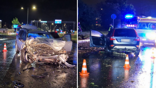Wypadek na ul. Modlińskiej