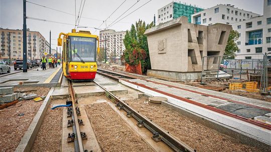 Tramwaje znów na Grójeckiej i al. Krakowskiej. Koniec wielkich utrudnień na Ochocie