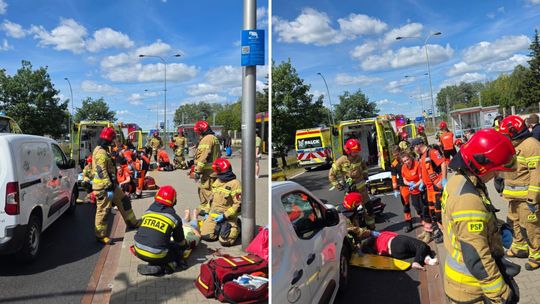 Śmiertelny wypadek w Warszawie. Nie żyje 72-latka. Przechodziła przez przejście na zielonym świetle