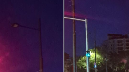 Usterka oświetlenia na Mokotowie podczas remontów. „Będzie to naprawione w ramach gwarancji”