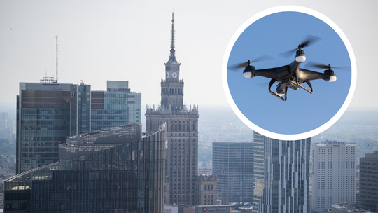 Warszawa walczy z dronami? Za złe użycie grozi nawet pięć lat. Nieznajomość prawa szkodzi Warszawa walczy z dronami? Za złe użycie grozi nawet pięć lat. Nieznajomość prawa szkodzi