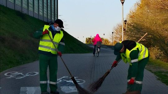 Warszawskie trasy rowerowe pod stałą opieką służb porządkowych.